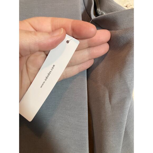 Ododos Tank Dress Womens Small Micro Modal Stretch Athletic Athleisure Gray - Picture 11 of 12